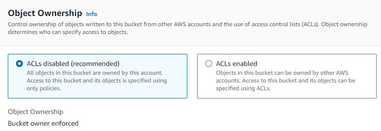 AWS account 